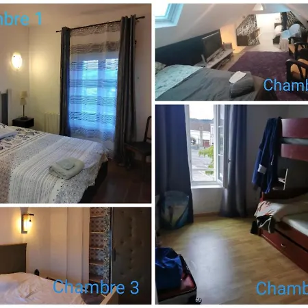 Maison Familiale 4 9 Vacanciers בית נופש *